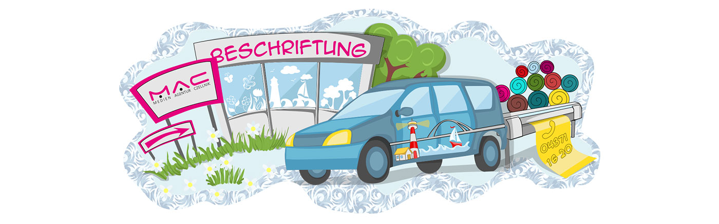 Illustration Beschriftung