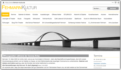 webseite fehmarn kultur 500px
